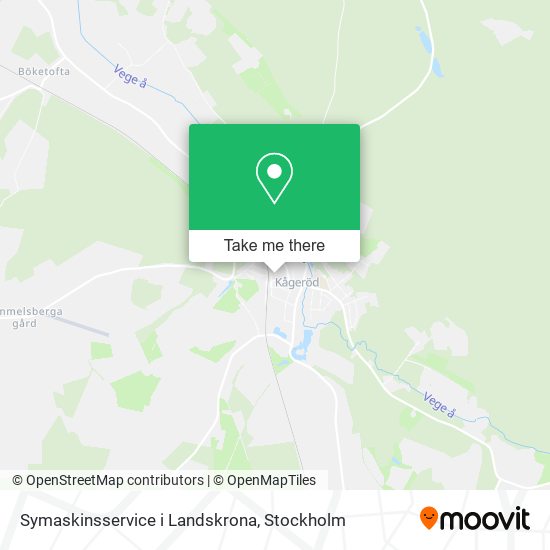 Symaskinsservice i Landskrona map
