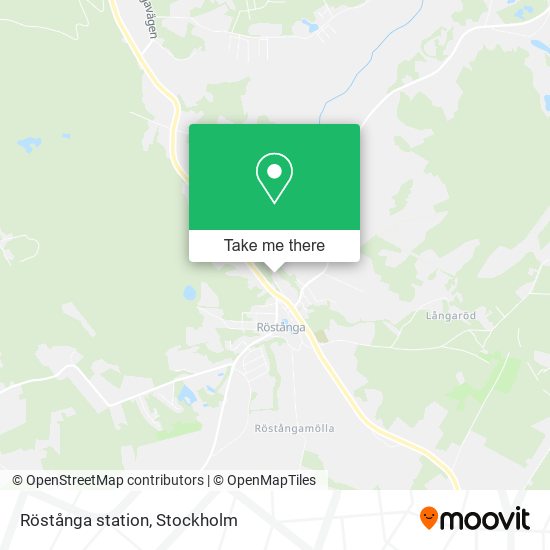 Röstånga station map