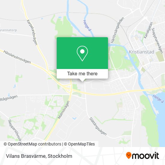 Vilans Brasvärme map