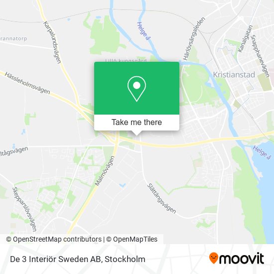 De 3 Interiör Sweden AB map