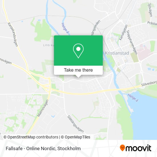 Fallsafe - Online Nordic map