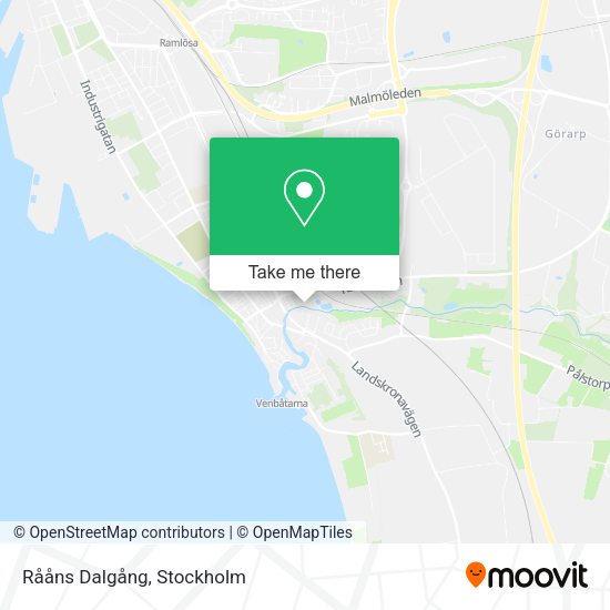 Rååns Dalgång map