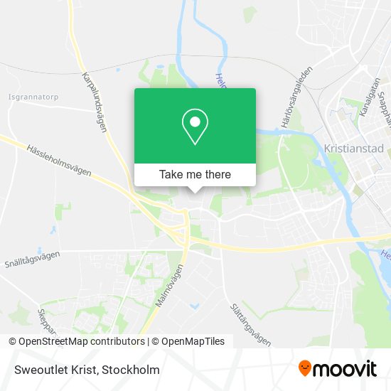 Sweoutlet Krist map