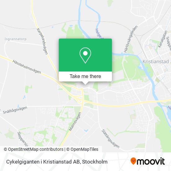 Cykelgiganten i Kristianstad AB map