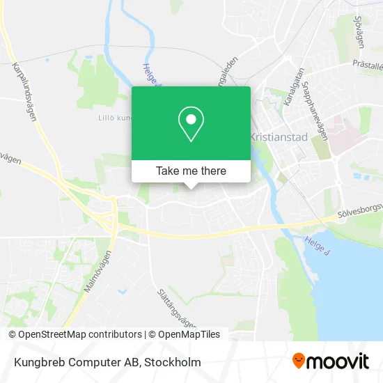 Kungbreb Computer AB map