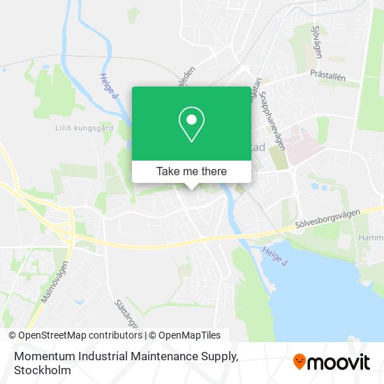 Momentum Industrial Maintenance Supply map