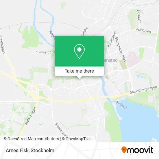 Arnes Fisk map
