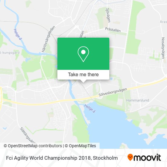 Fci Agility World Championship 2018 map