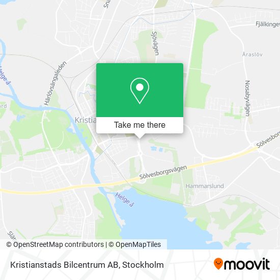 Kristianstads Bilcentrum AB map