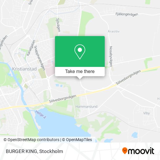 BURGER KING map