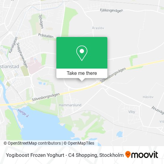 Yogiboost Frozen Yoghurt - C4 Shopping map