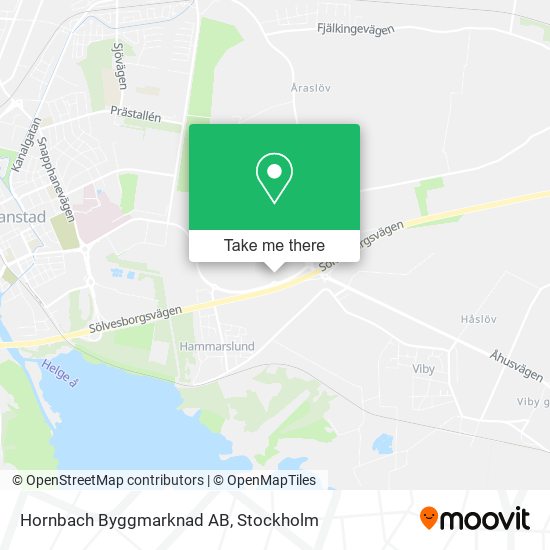 Hornbach Byggmarknad AB map