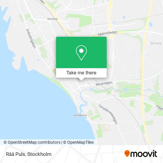 Råå Puls map