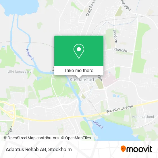 Adaptus Rehab AB map