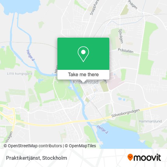 Praktikertjänst map