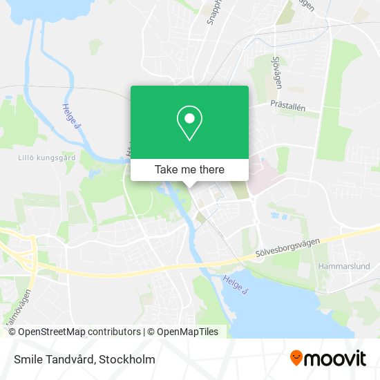 Smile Tandvård map