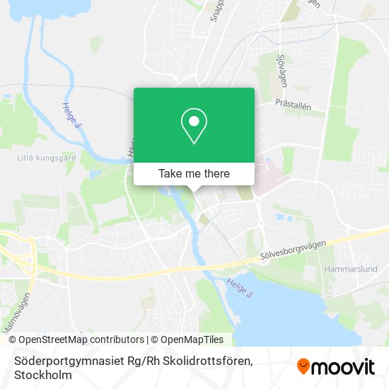 Söderportgymnasiet Rg / Rh Skolidrottsfören map