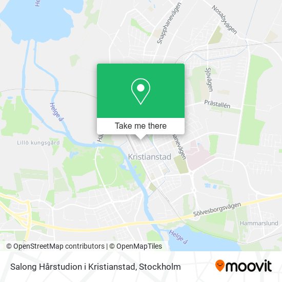 Salong Hårstudion i Kristianstad map