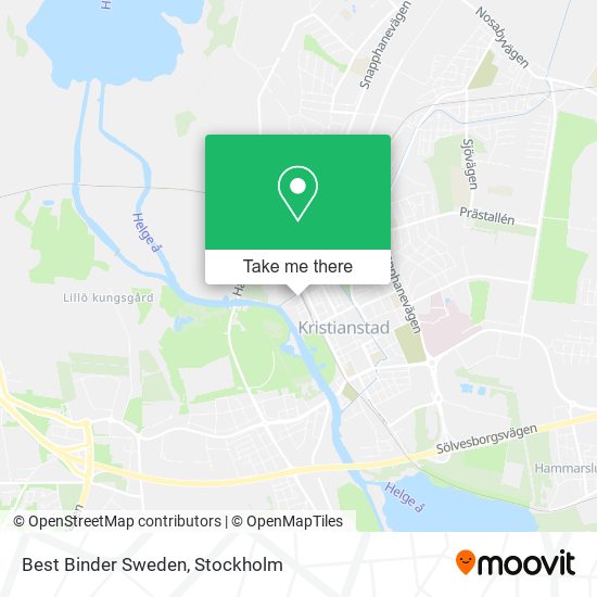 Best Binder Sweden map