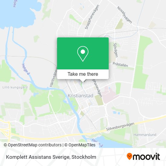 Komplett Assistans Sverige map