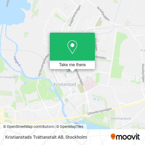 Kristianstads Tvättanstalt AB map