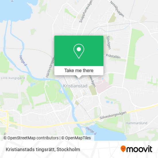 Kristianstads tingsrätt map