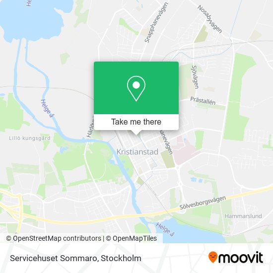 Servicehuset Sommaro map