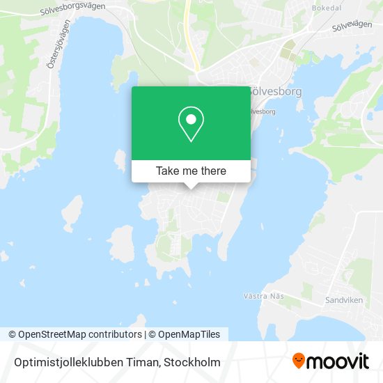 Optimistjolleklubben Timan map