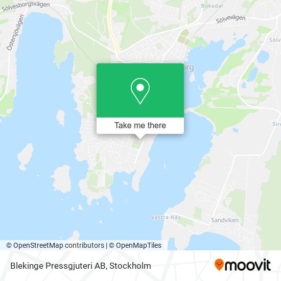 Blekinge Pressgjuteri AB map