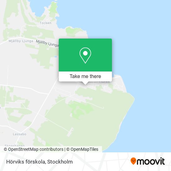 Hörviks förskola map