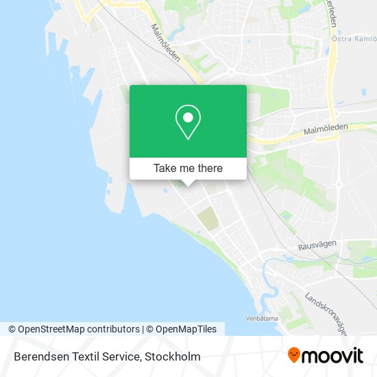 Berendsen Textil Service map