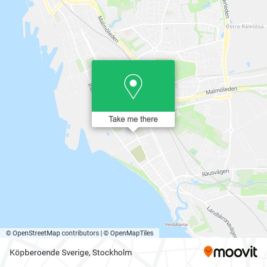 Köpberoende Sverige map