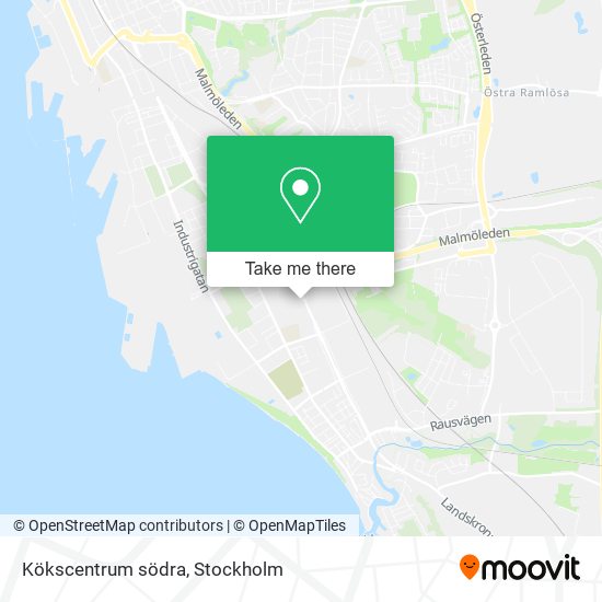 Kökscentrum södra map
