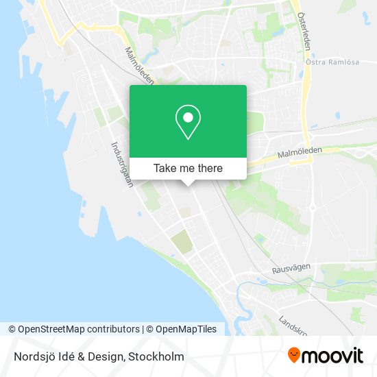 Nordsjö Idé & Design map