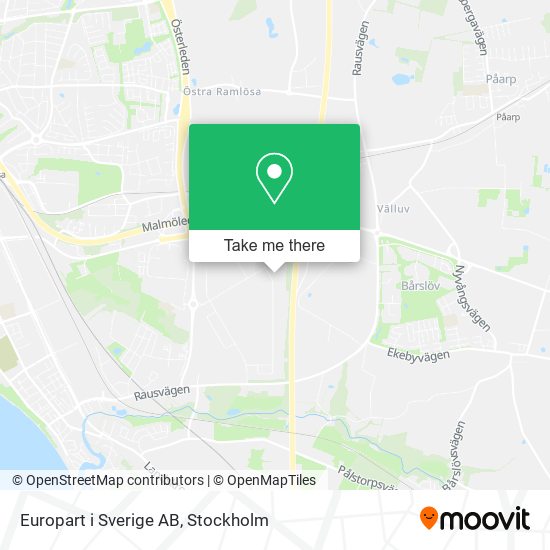 Europart i Sverige AB map