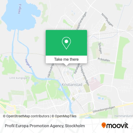 Profil Europa Promotion Agency map