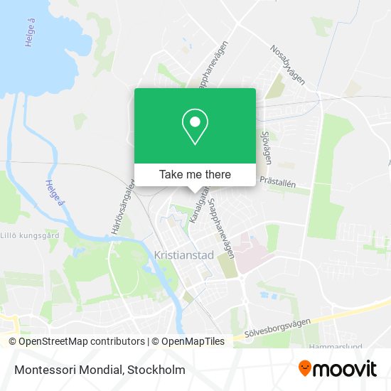 Montessori Mondial map