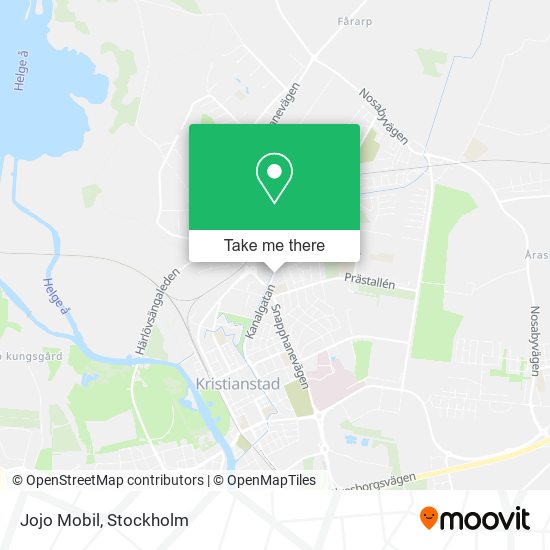 Jojo Mobil map