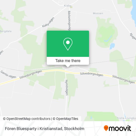 Fören Bluesparty i Kristianstad map