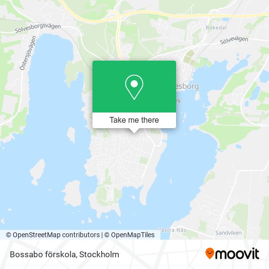 Bossabo förskola map