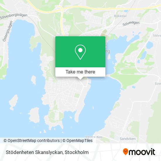 Stödenheten Skanslyckan map