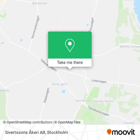 Sivertssons Åkeri AB map