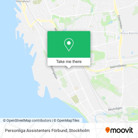 Personliga Assistenters Förbund map
