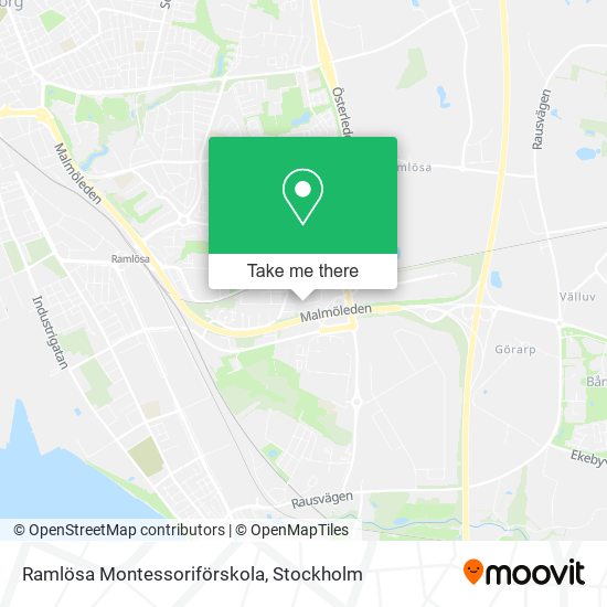 Ramlösa Montessoriförskola map