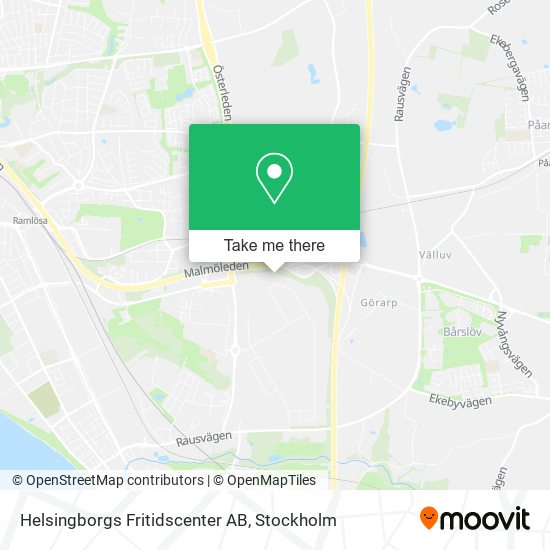 Helsingborgs Fritidscenter AB map
