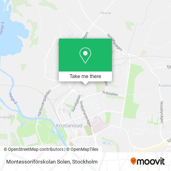 Montessoriförskolan Solen map