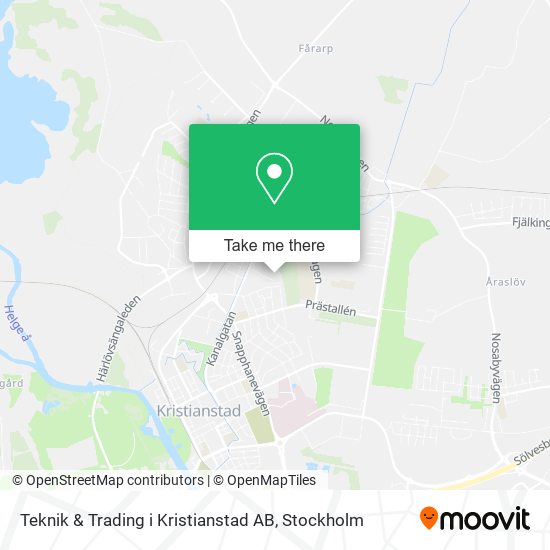 Teknik & Trading i Kristianstad AB map