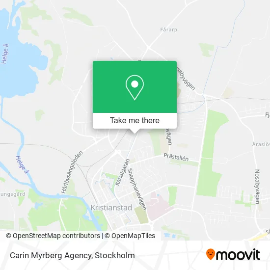 Carin Myrberg Agency map