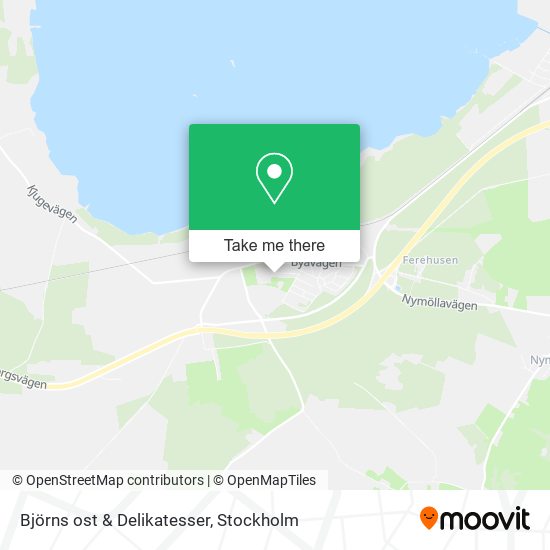 Björns ost & Delikatesser map