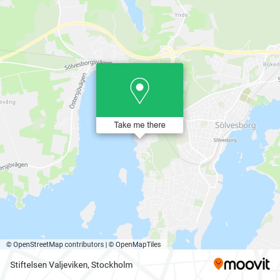 Stiftelsen Valjeviken map